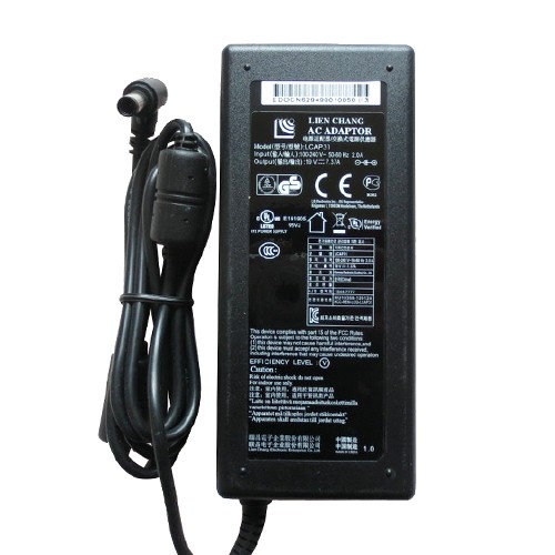 140w lg 21:9 curved ultrawide monitor 34uc97 34uc97-s netzteil adapter LG-19V-7.37A-6.5-4.4mm