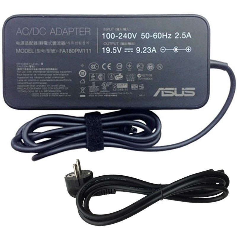 original 180w asus rog strix gl703ge-ee005t ladegerät netzteil adapter + cord Asus-19.5V-9.23A-HU-5.5-2.5mm
