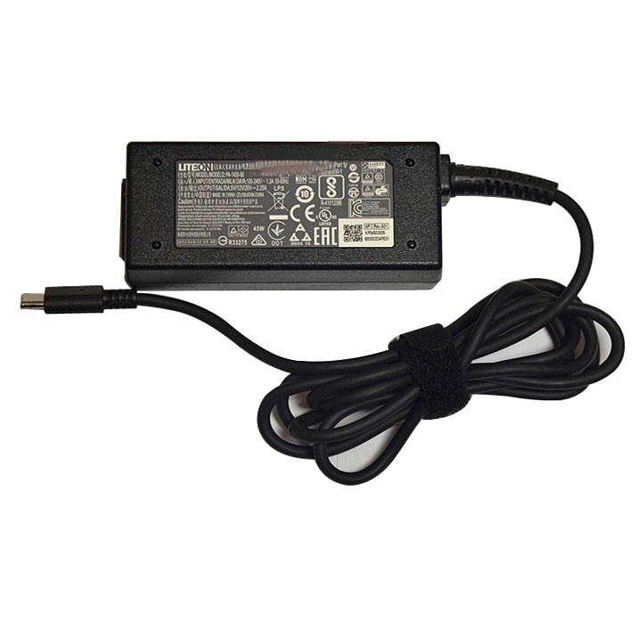 45w usb-c acer chromebook cb515-1ht-c1w7 netzteil adapter + cord Liteon-20V-2.25A-USB-C