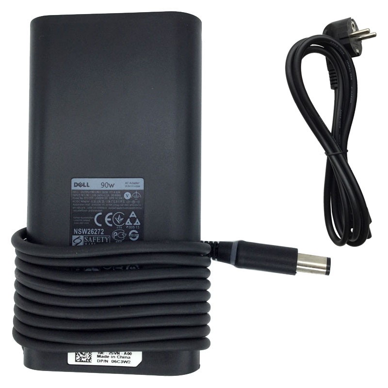original 90w netzteil adapter ladegerät dell latitude 5480 p72g Dell-19.5V-4.62A-HU-7.4-5.0mm