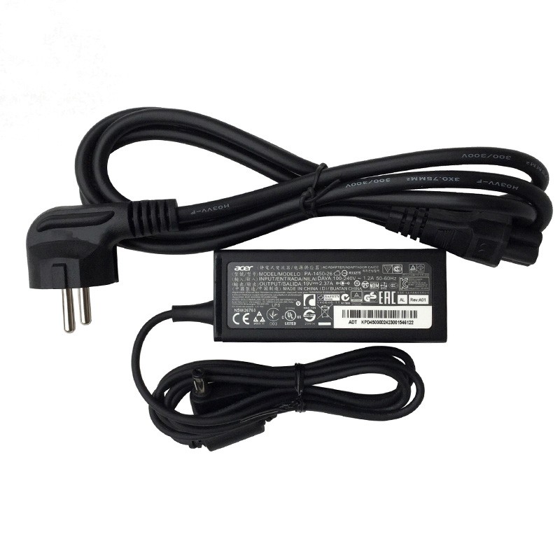 original 45w acer aspire 5 a515-51g-55u8 netzteil adapter ladegerät +free cord Ladekabel