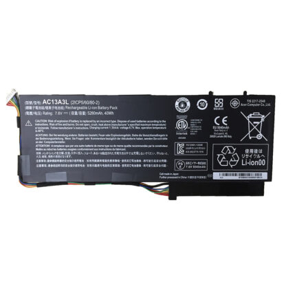 AC13A3L Acer Akku 40Wh 7.6Volt 52.80mAh – Bild 2