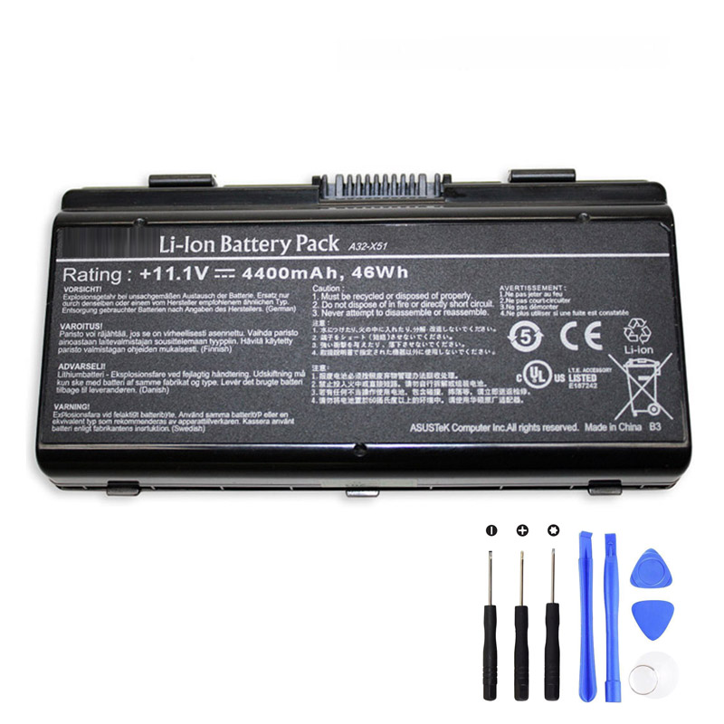 A32-X51 Asus Akku 46Wh 11.1Volt 44.00mAh