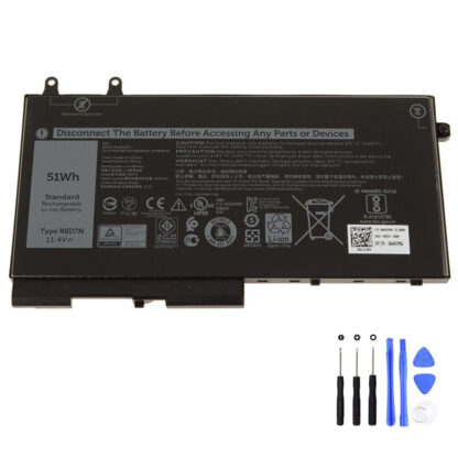 R8D7N Dell Akku 51Wh 11.4Volt 42.55mAh