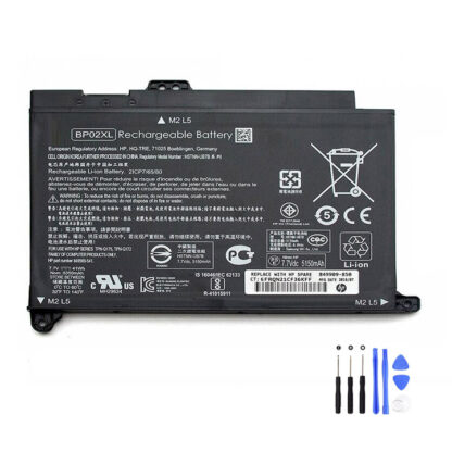 BP02XL HP Akku 41Wh 7.7Volt 53.50mAh