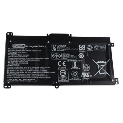BK03XL HP Akku 41.7Wh 11.55Volt 34.70mAh – Bild 3