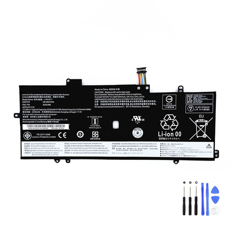 L18M4P72 Lenovo Akku 51Wh 15.36Volt 33.25mAh