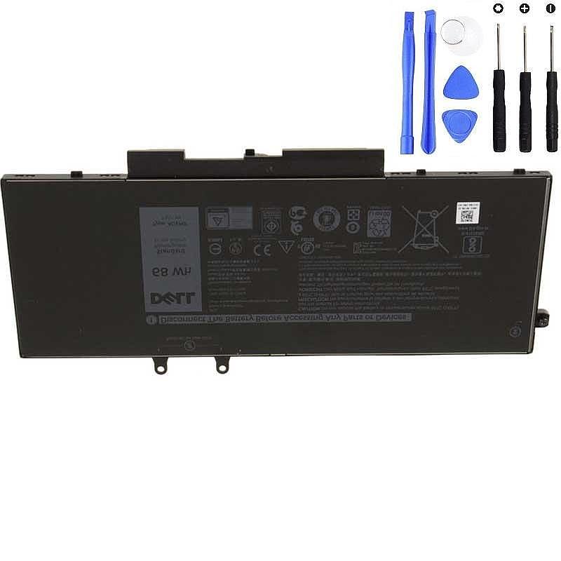 Dell 4GVMP 68Wh Batterie Akku