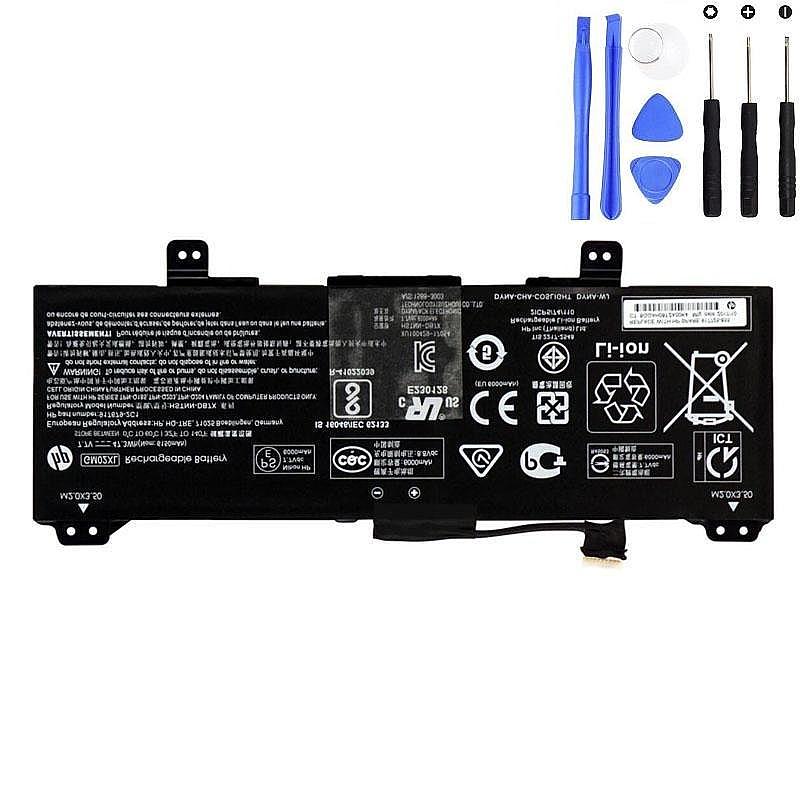 HP GM02XL 47.3Wh Batterie Akku