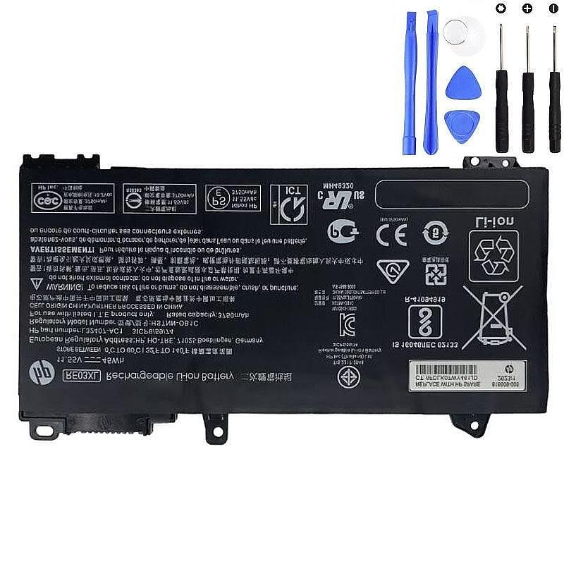 HP RE03XL 45Wh Batterie Akku