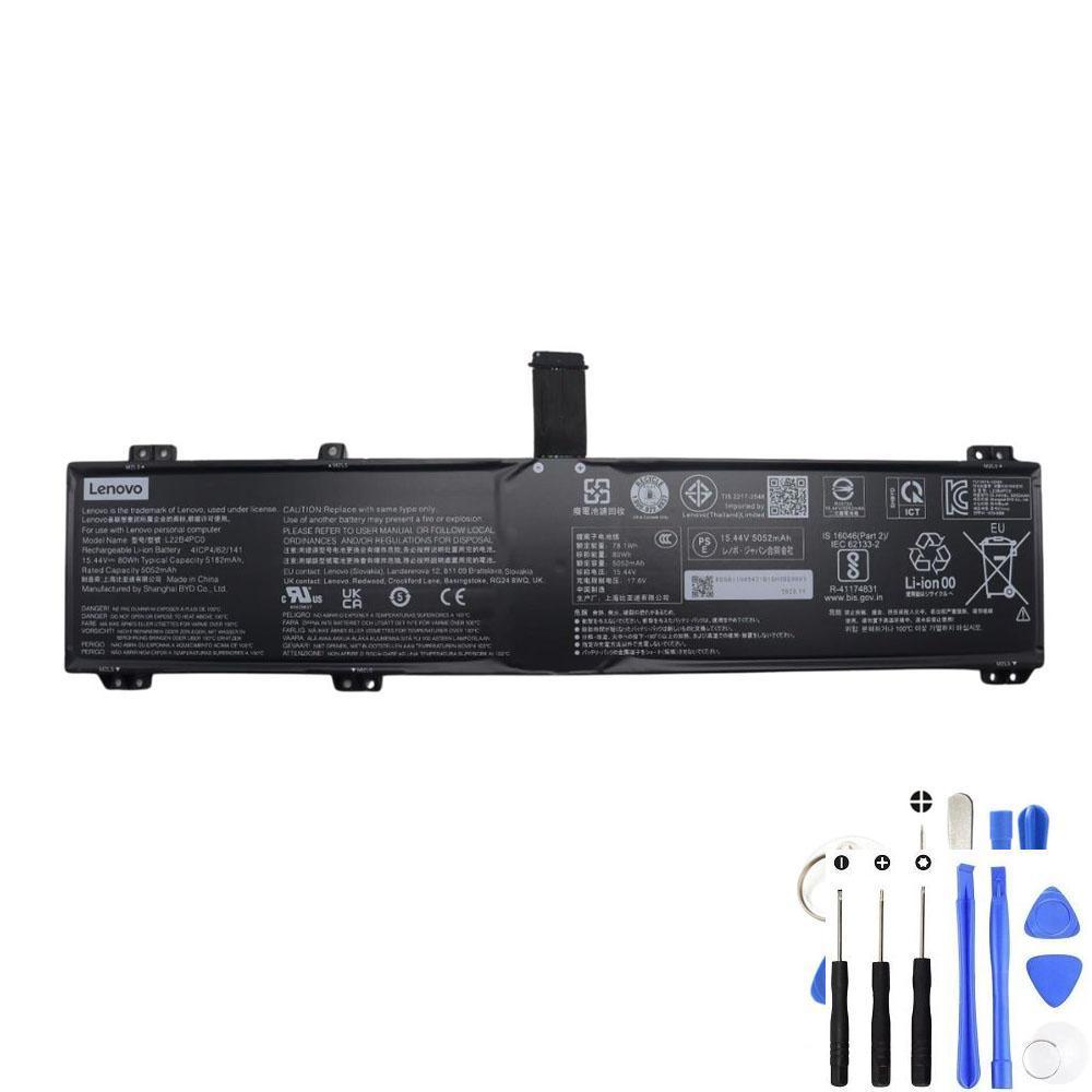 Lenovo L22B4PC0 80Wh Batterie Akku