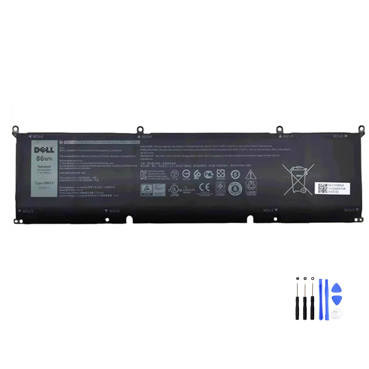 Dell 8FCTC 56Wh Batterie Akku