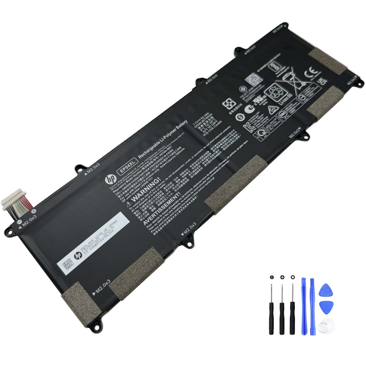 HP EP04XL 56.2Wh Batterie Akku
