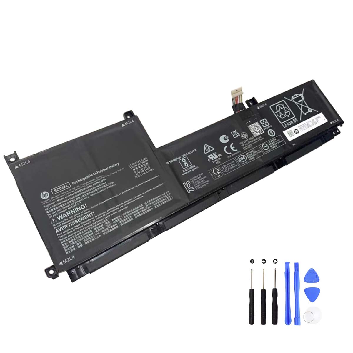 HP SC04XL 63Wh Batterie Akku