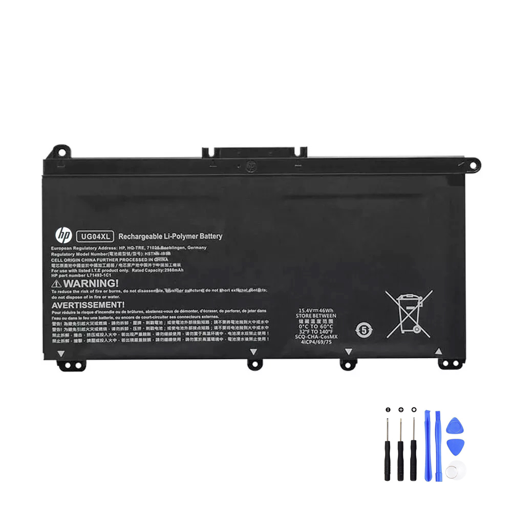 HP UG04XL 46Wh Batterie Akku