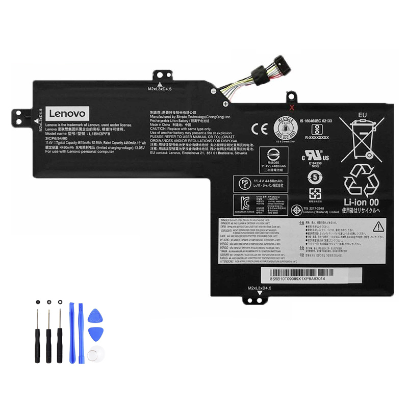 Lenovo L18M3PF8 52.5Wh Batterie Akku