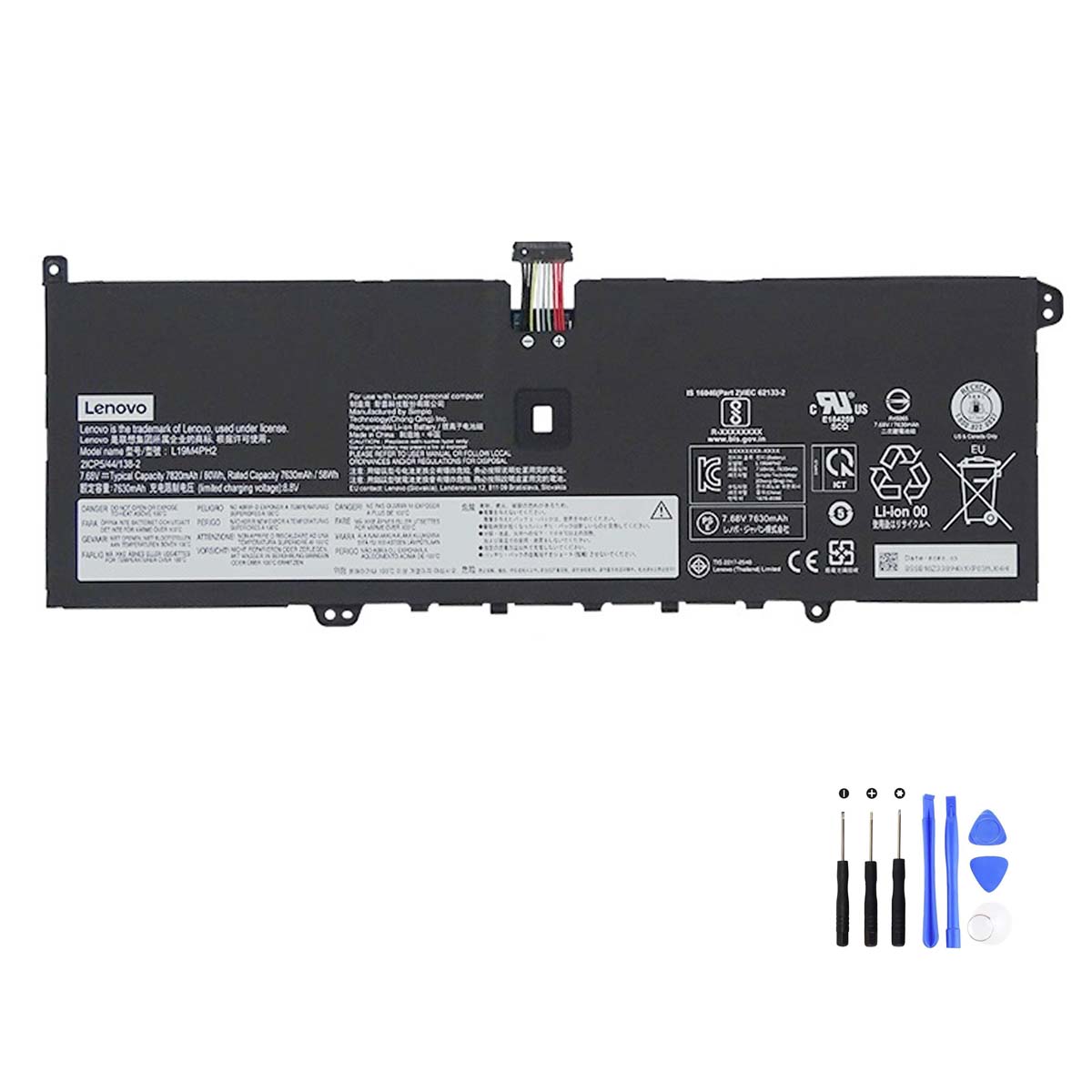 Lenovo L19C4PH2 60Wh Batterie Akku
