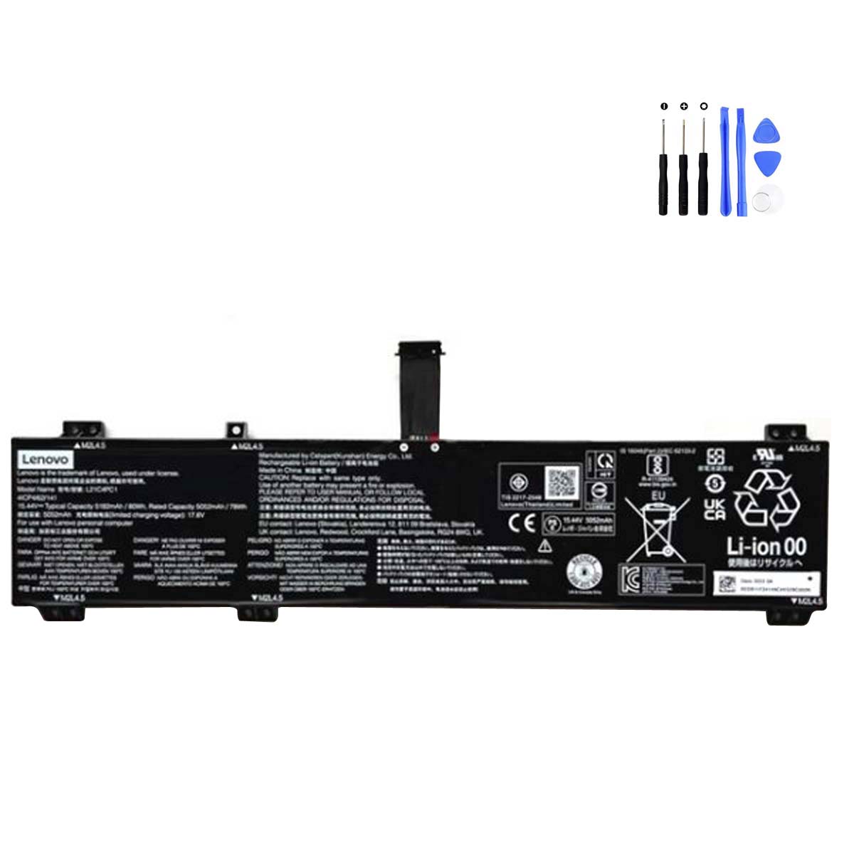 Lenovo L21B4PC0 80Wh Batterie Akku
