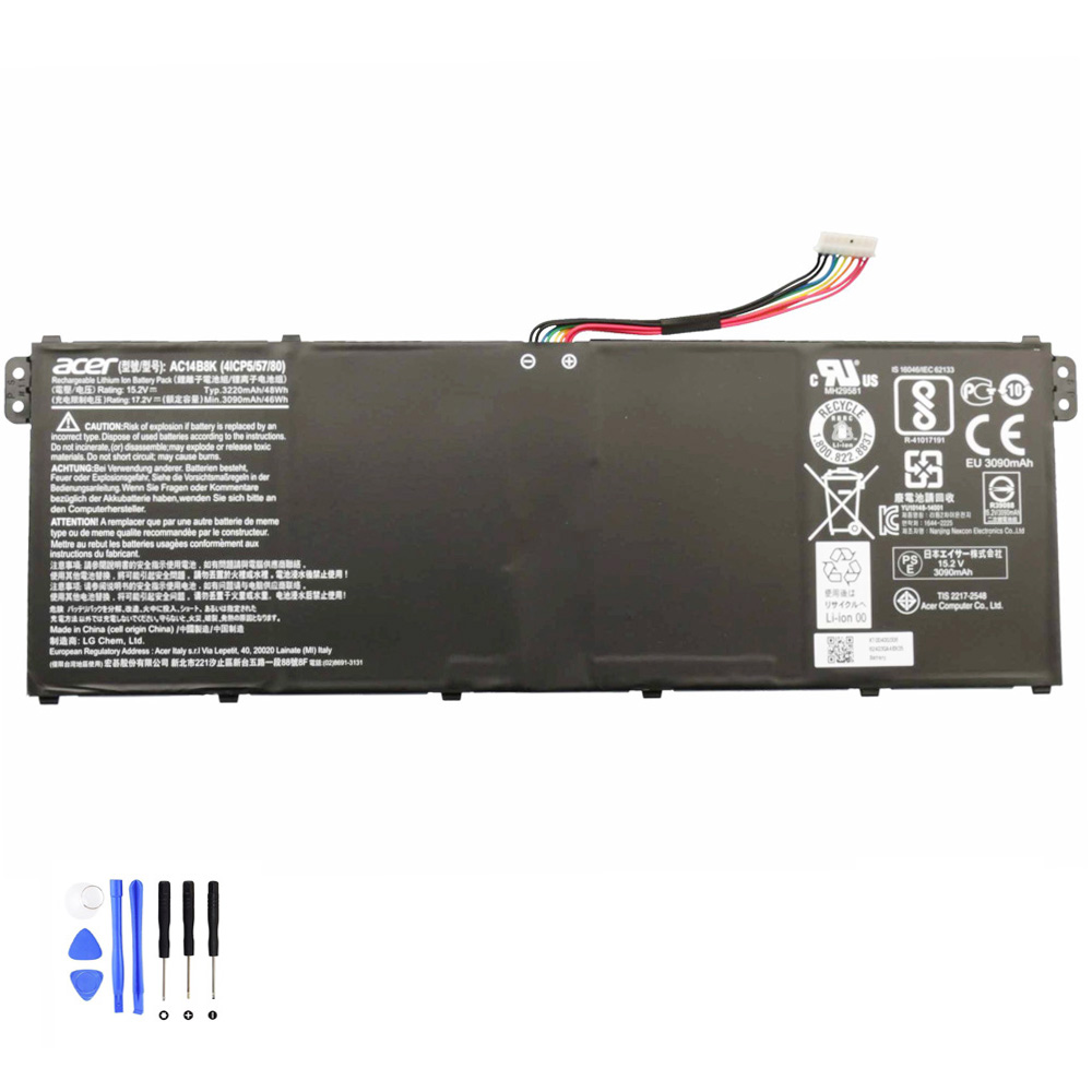 48Wh Acer AC14B8K Akku