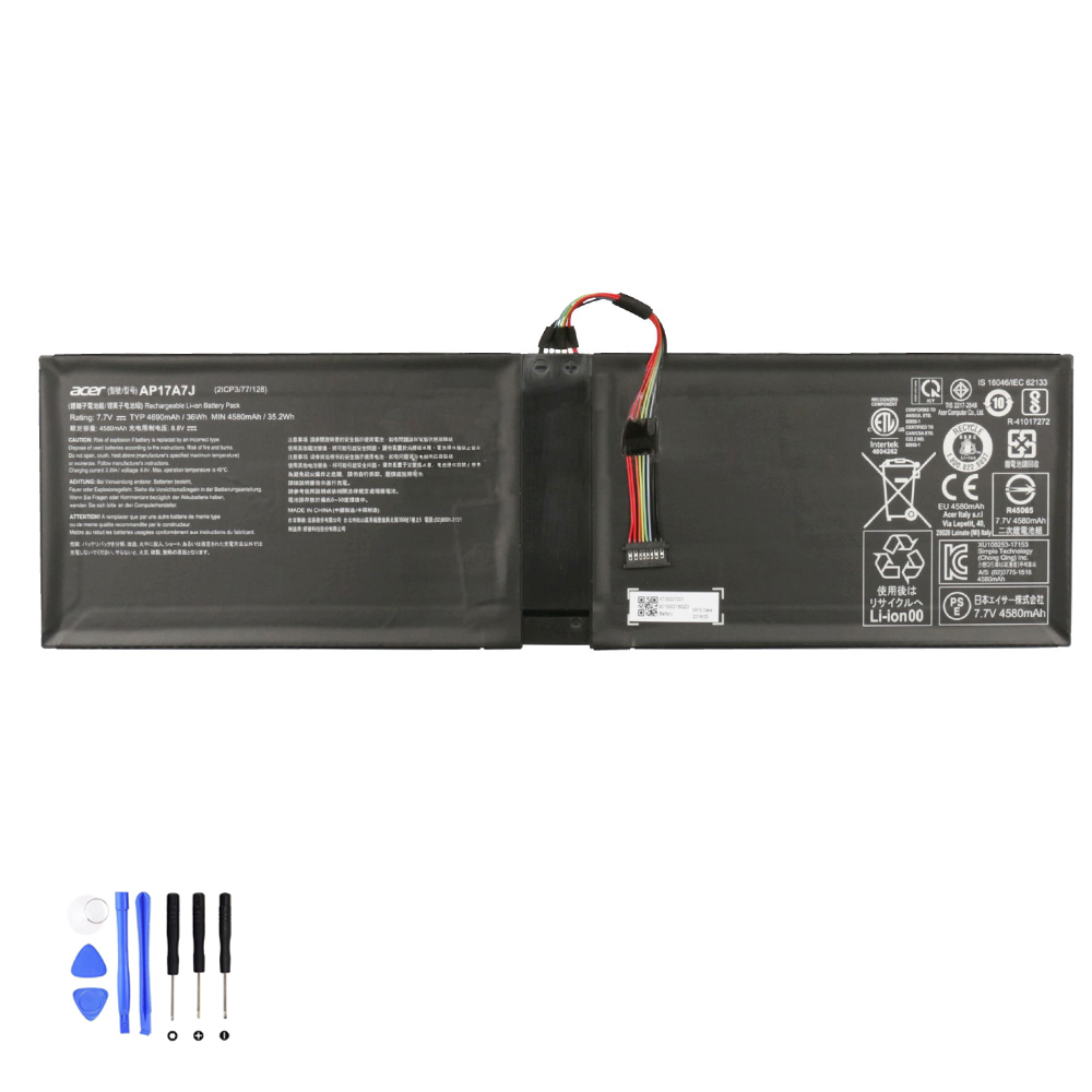36Wh Acer AP17A7J Akku