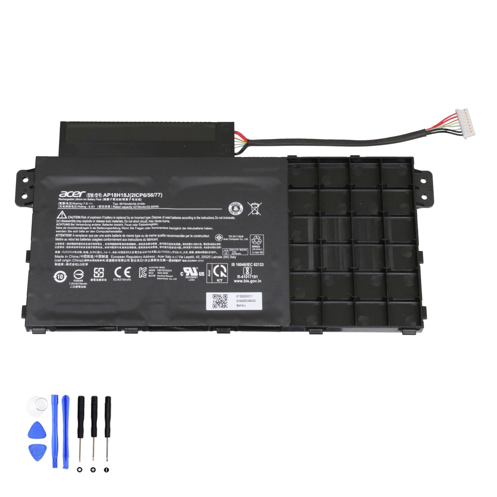 34.31Wh Acer AP18H18J Akku