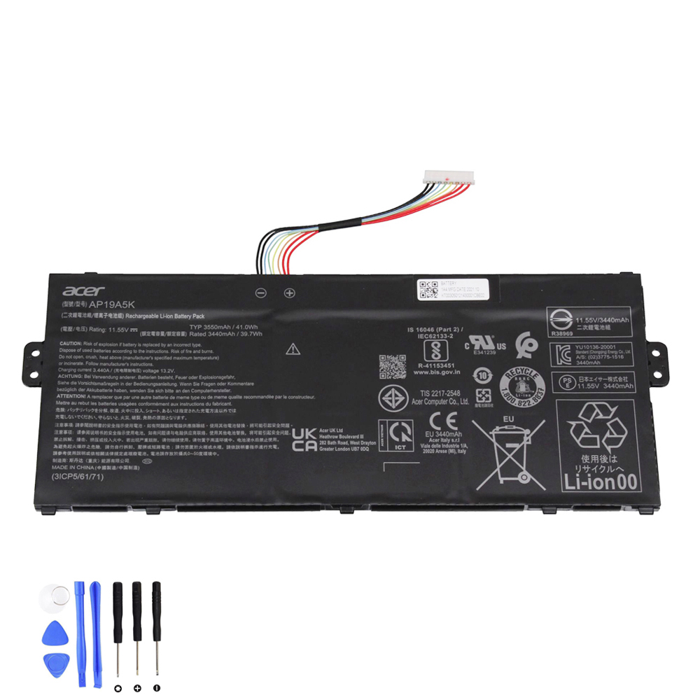 41Wh Acer AP19A5K Akku