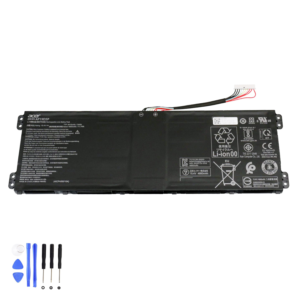 74Wh Acer AP19D5P Akku