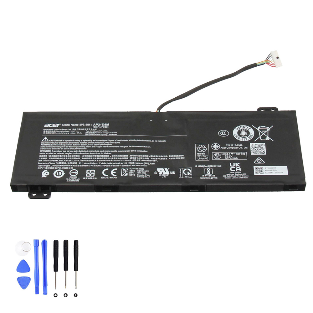 57.48Wh Acer AP18D8M Akku