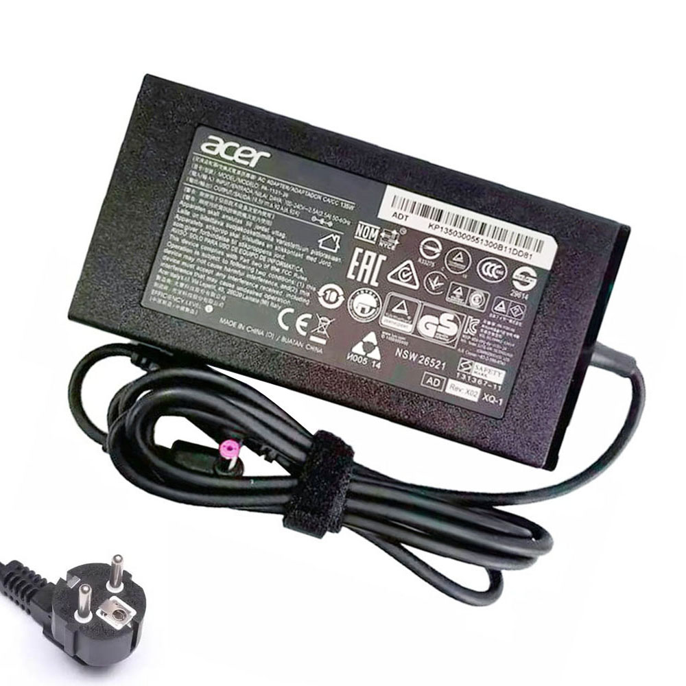 19.5V 6.92A 135W Acer 5.5mm 1.7mm Netzteil Ladegerät