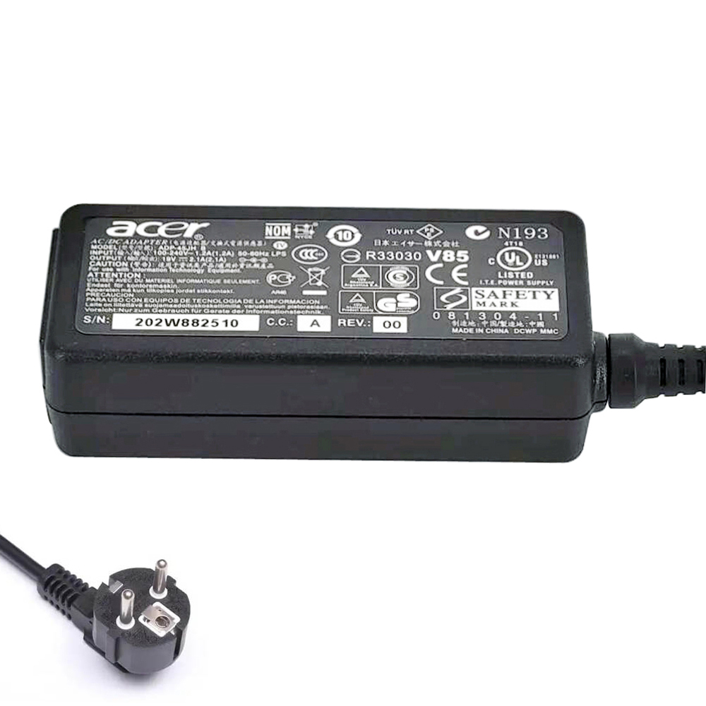 19V 2.1A 40W Acer 5.5mm 1.7mm Netzteil Ladegerät
