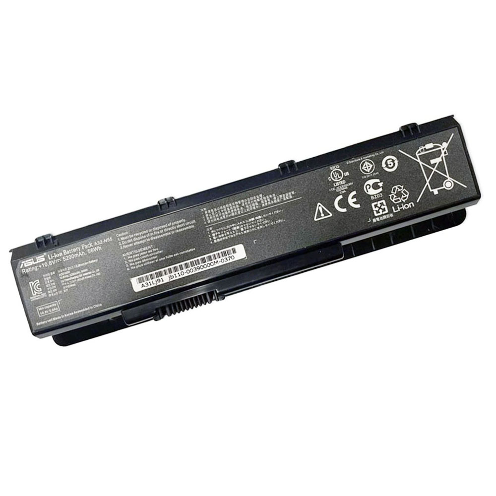 56Wh Asus A32-N55 Akku