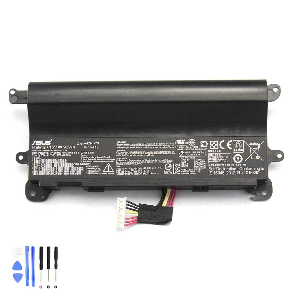 90Wh Asus A42N1520 Akku