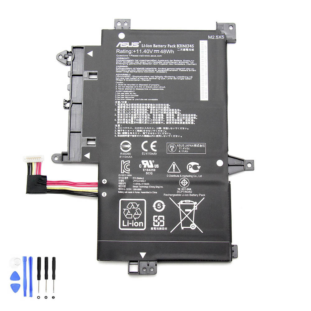 48Wh Asus B31N1345 Akku