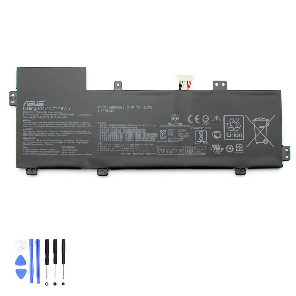 48Wh Asus B31N1534 Akku