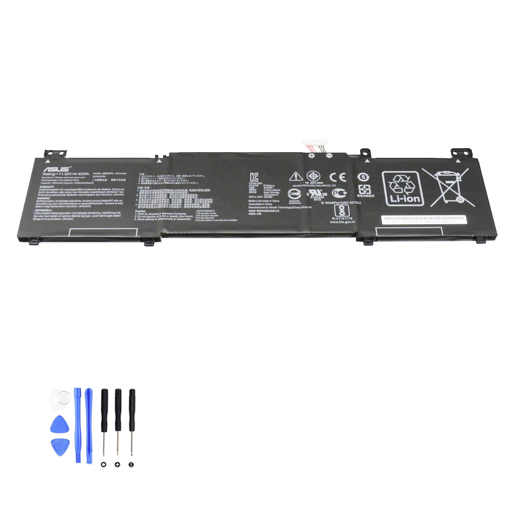42Wh Asus B31N1822 Akku