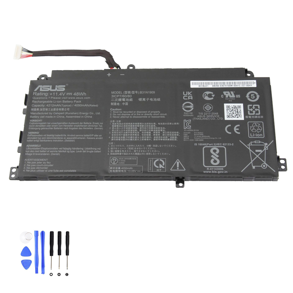 48Wh Asus B31N1909 Akku