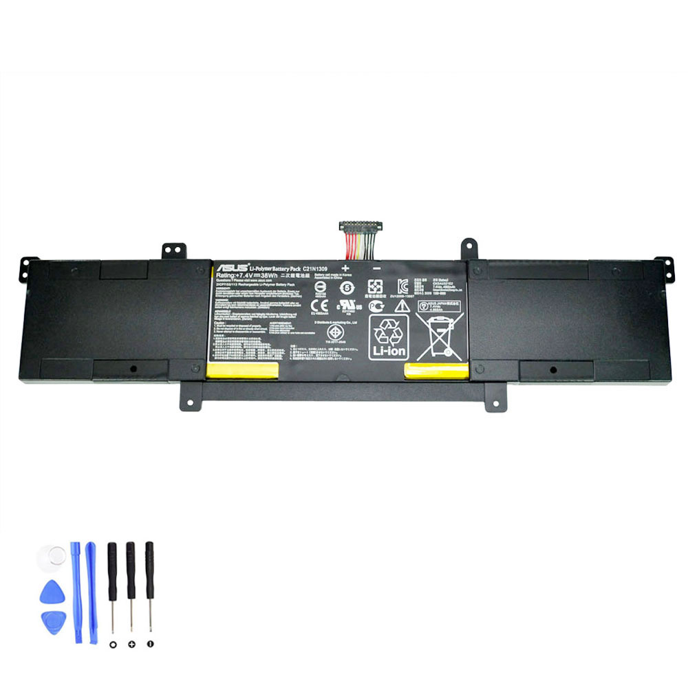 38Wh Asus C21N1309 Akku