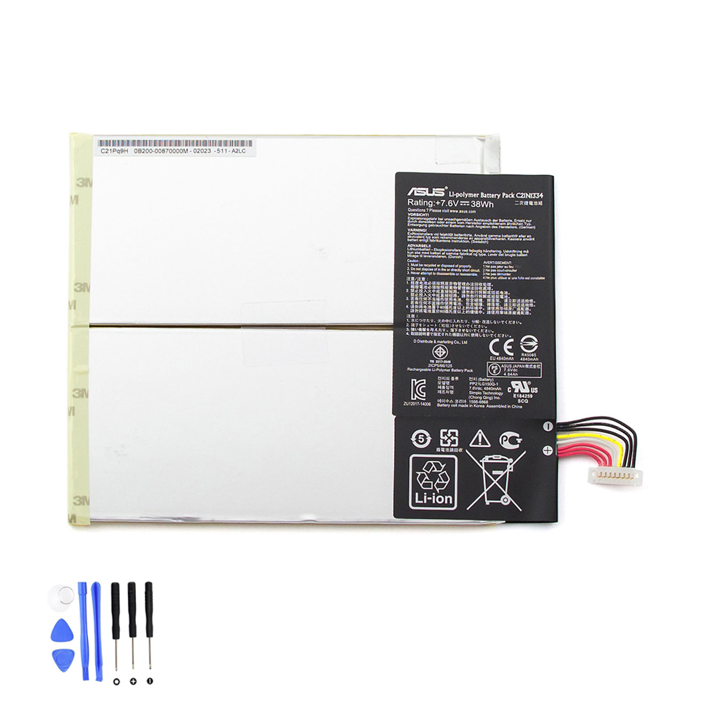 38Wh Asus C21N1334 Akku