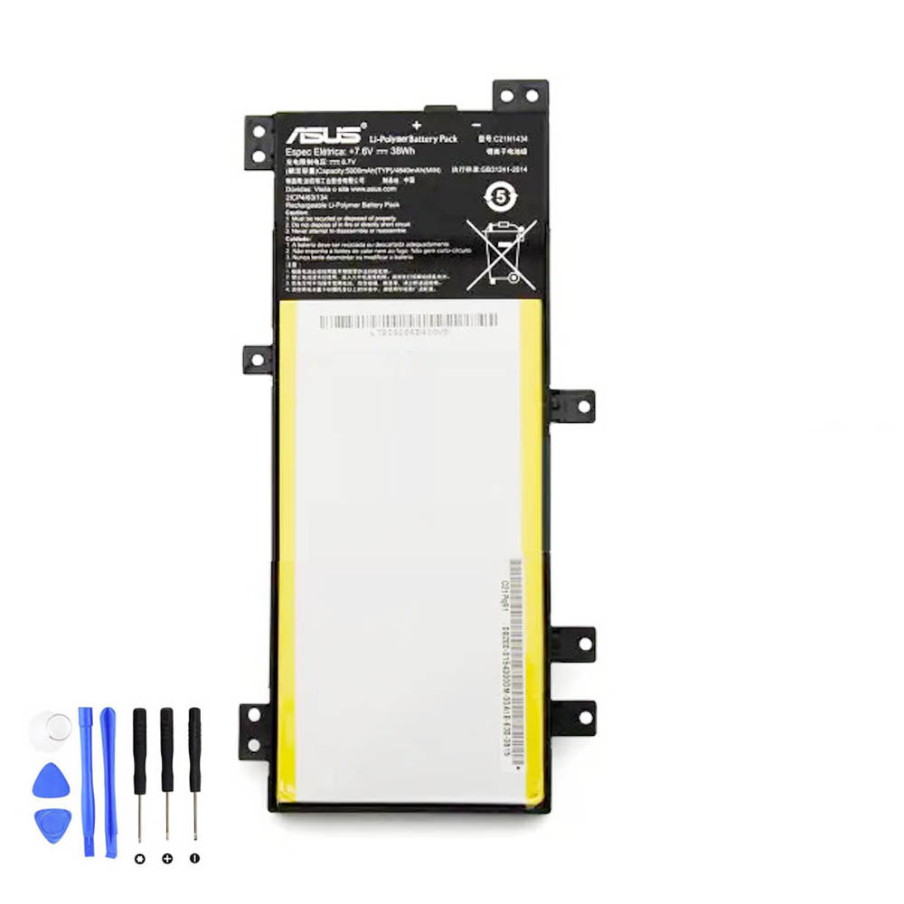 38Wh Asus C21N1434 Akku