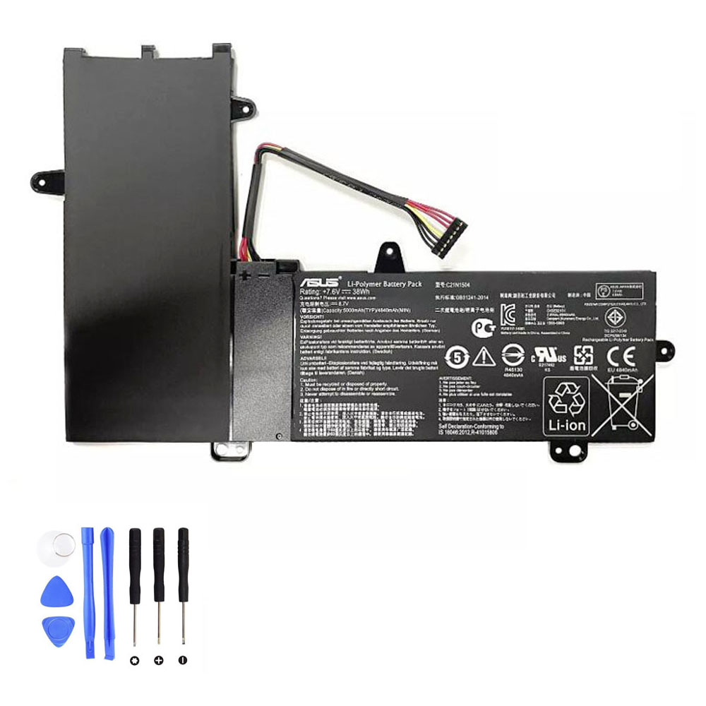 38Wh Asus C21N1504 Akku