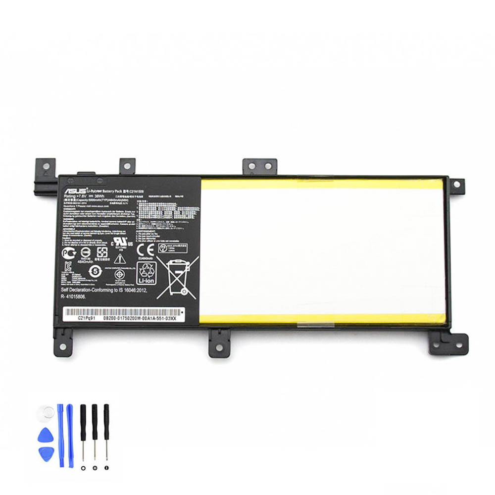 38Wh Asus C21N1509 Akku