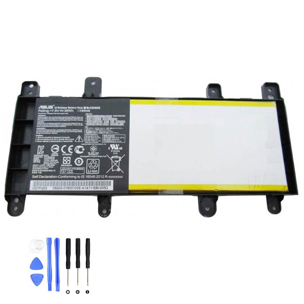 38Wh Asus C21N1515 Akku