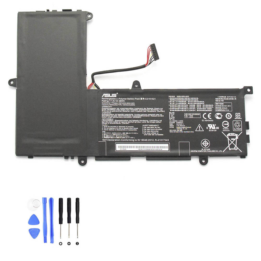 38Wh Asus C21N1521 Akku