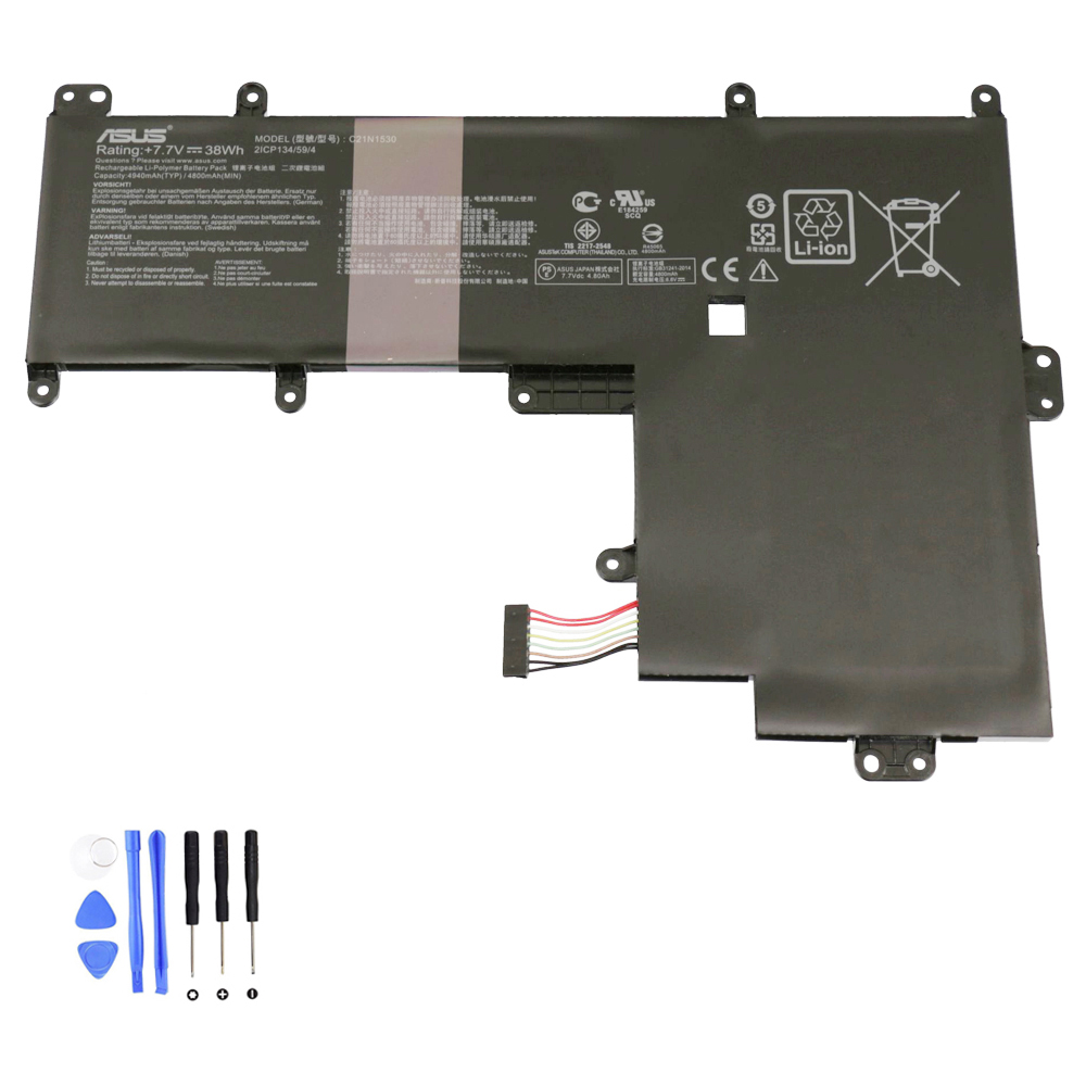 38Wh Asus C21N1530 Akku