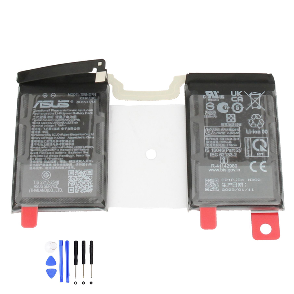 23.3Wh Asus C21P2101 Akku