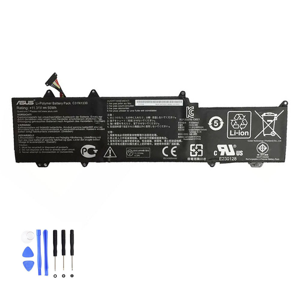 50Wh Asus C31N1330 Akku