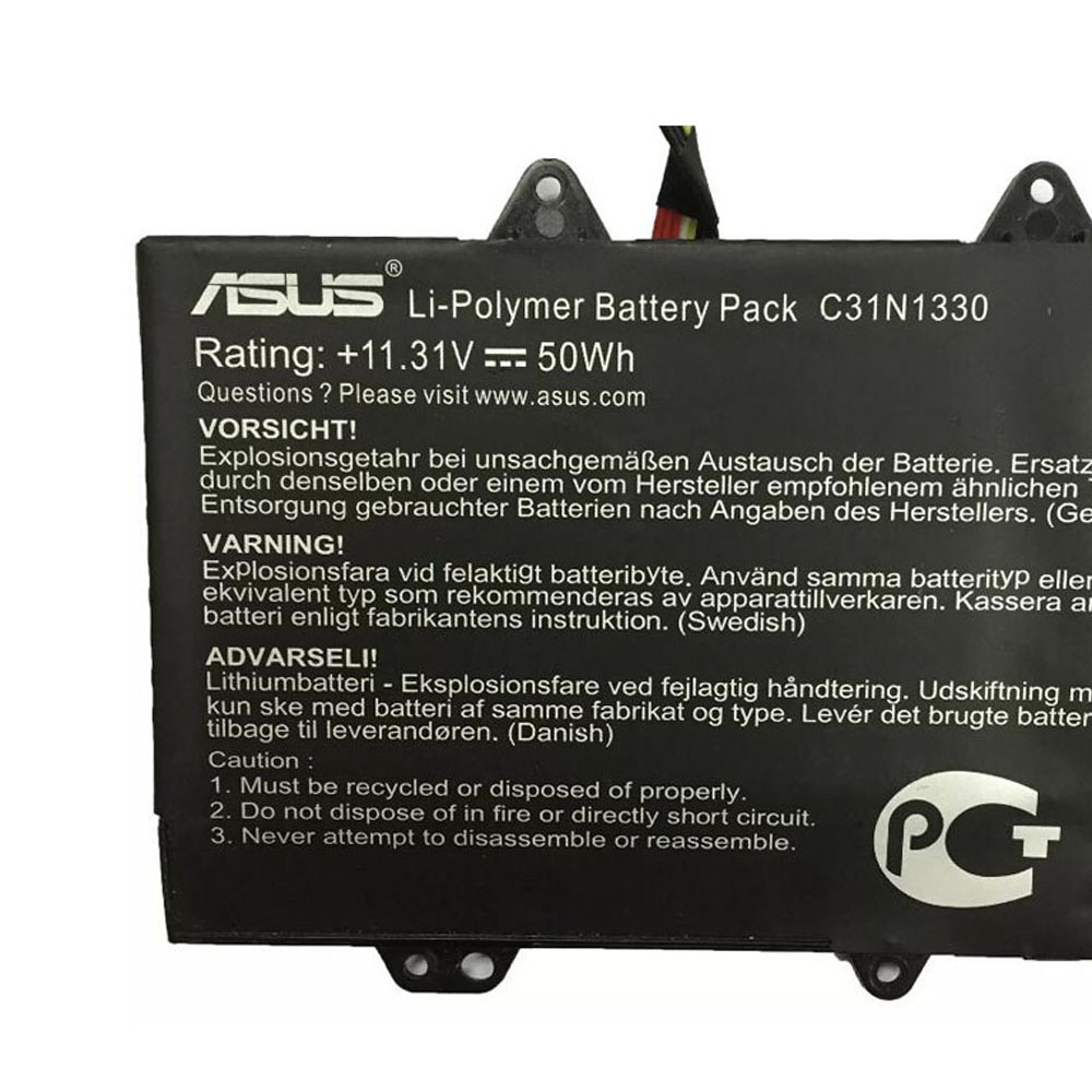 50Wh Asus C31N1330 Akku – Bild 2