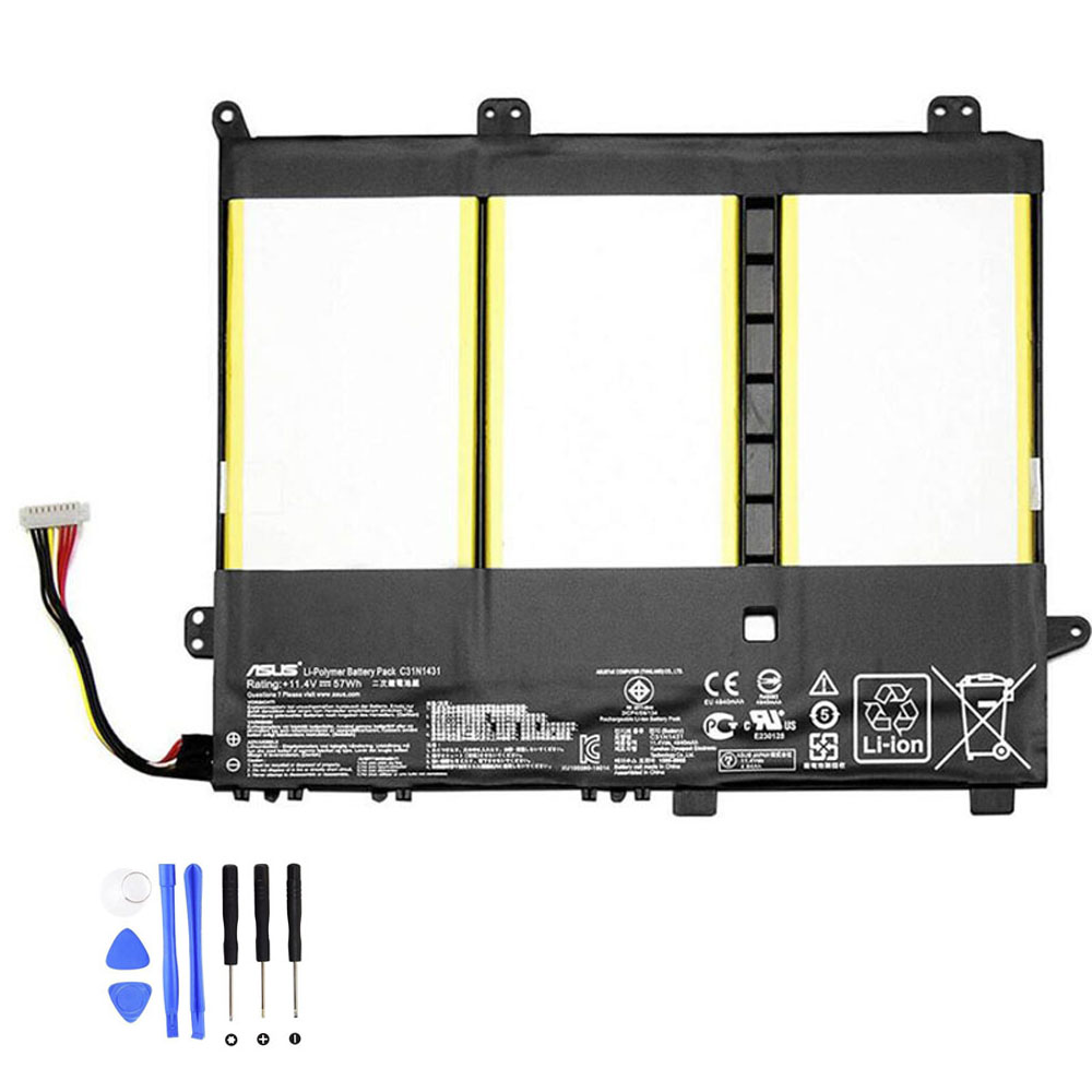 57Wh Asus C31N1431 Akku