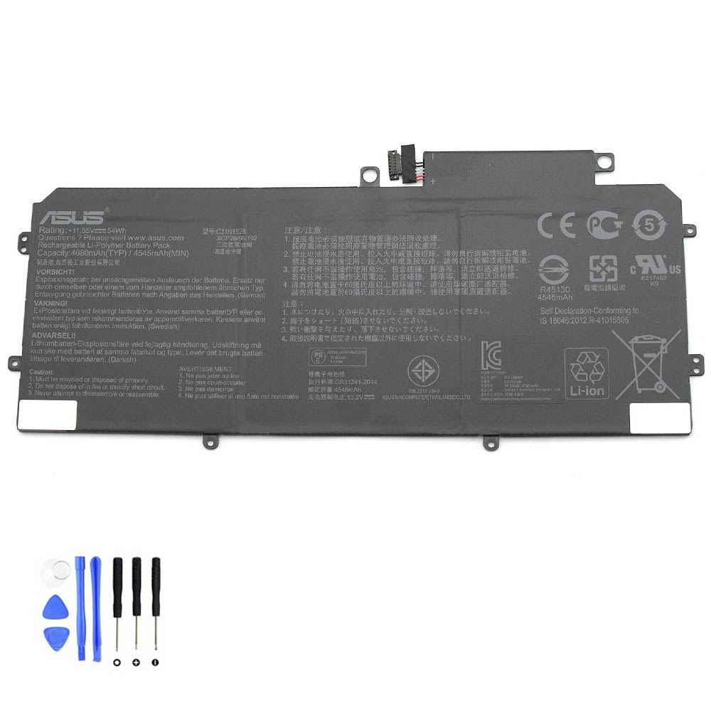 54Wh Asus C31N1528 Akku