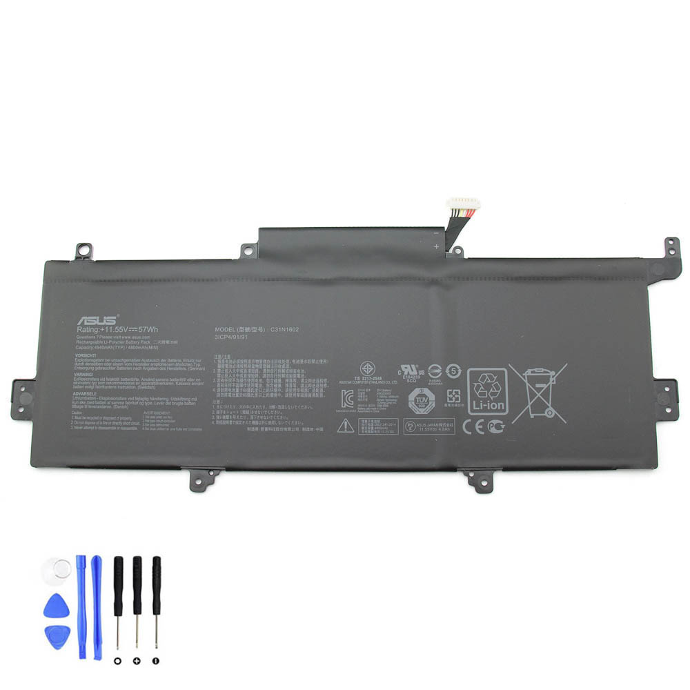 57Wh Asus C31N1602 Akku